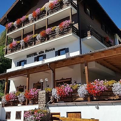 Hotel Alla Rocca Varena Buitenkant foto